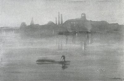 Nocturne: The River at Battersea by James Abbott McNeill Whistler